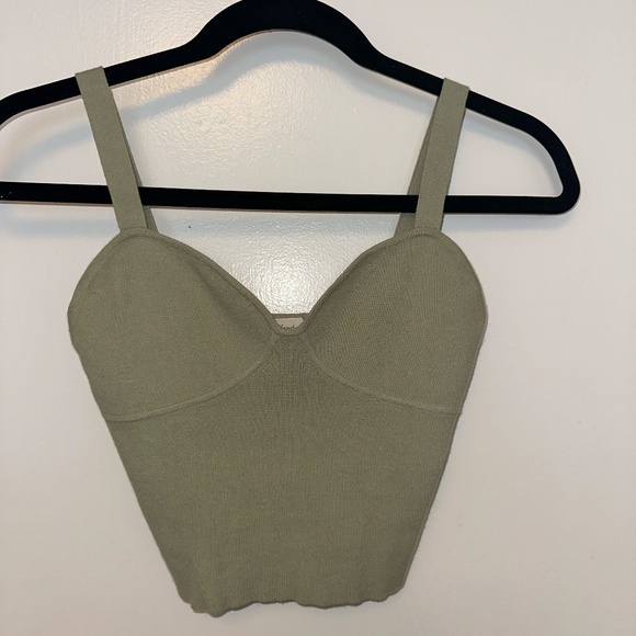 Wilfred Bustier Sweater Tank Top - Picture 2 of 3